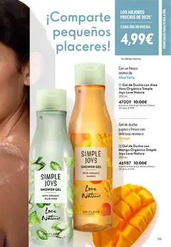 Vista previa Oriflame - Catálogo Campaña 1 válido desde el 31.12.2025 | Página: 155 | Productos: Gel de ducha, Ρούτερ, Ducha