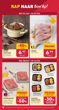 Bon Ap folder/publicité - Voorbeeld van een folder van Bon Ap, geldig van 01.04.2026 | Pagina: 2