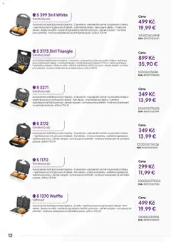 Expert elektro katalog - ECG - Malé domácí spotřebiče od 01.10.2024 | Strana: 12 | Produkty: Chleba, Vaflovač, Sendvičovač, Desky