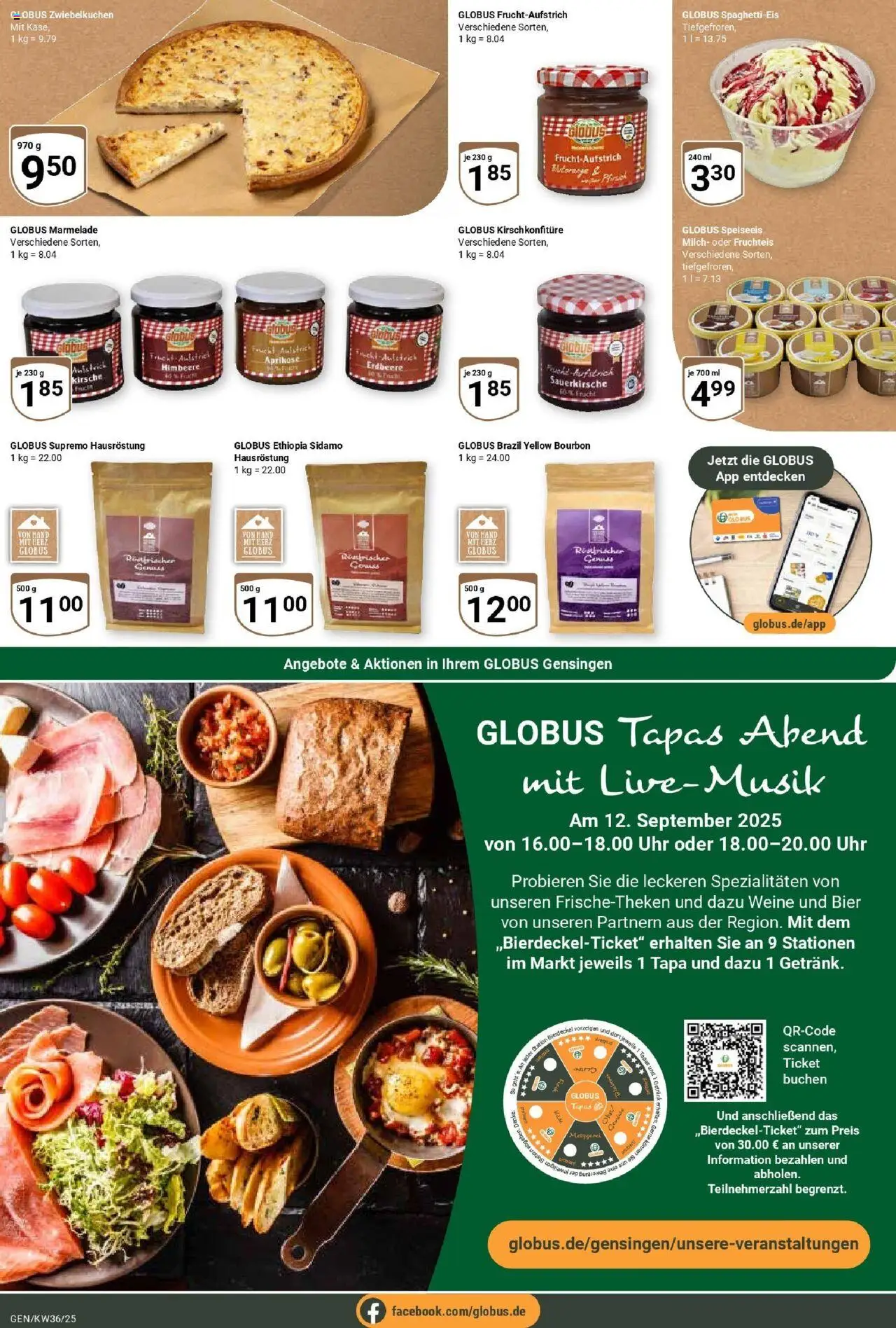 Globus prospekt Gensingen	 – gültig ab 01.09.2025 | Seite: 10 | Produkte: Milch, Bier, Himbeere, Bourbon