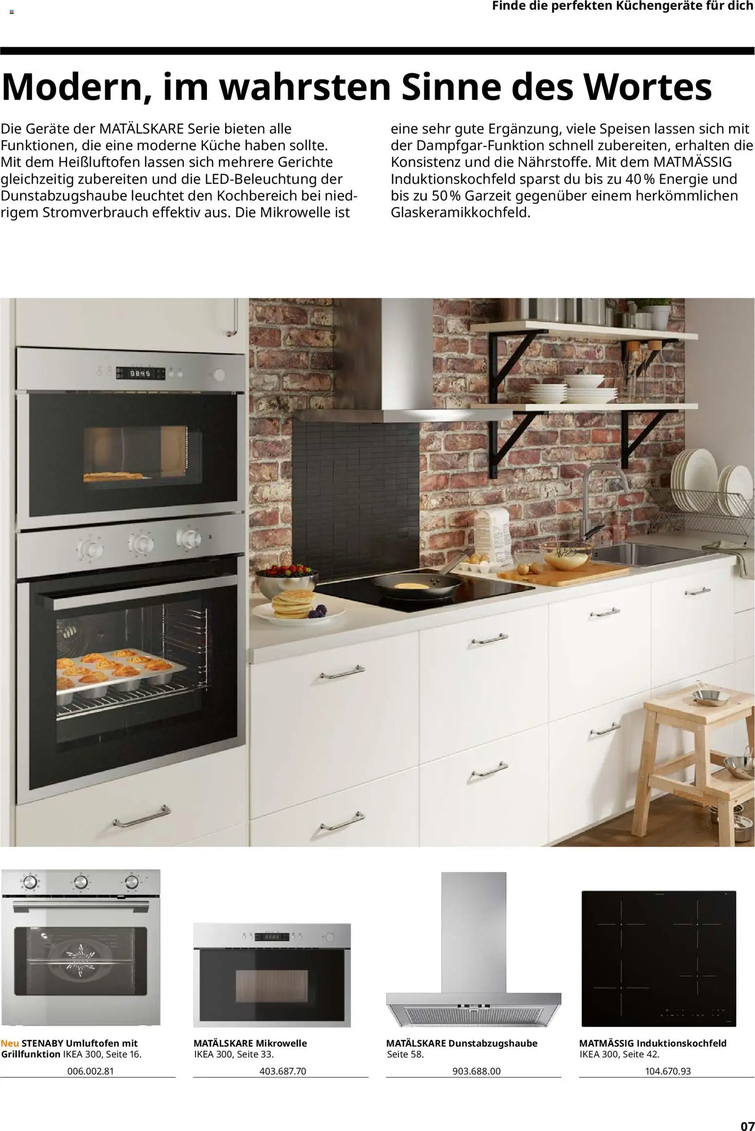 Ikea Elektrogeräte – gültig ab 02.01.2026 | Seite: 7 | Produkte: Mikrowelle, Küche