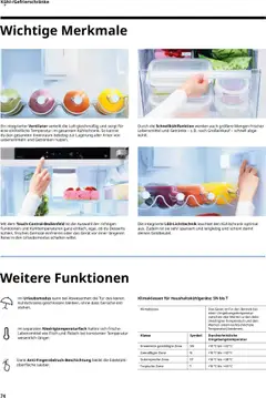 Ikea Elektrogeräte ab 30.09.2025 gültig | Seite: 74 | Produkte: Ventilator, Tür, Gemüse, Fleisch
