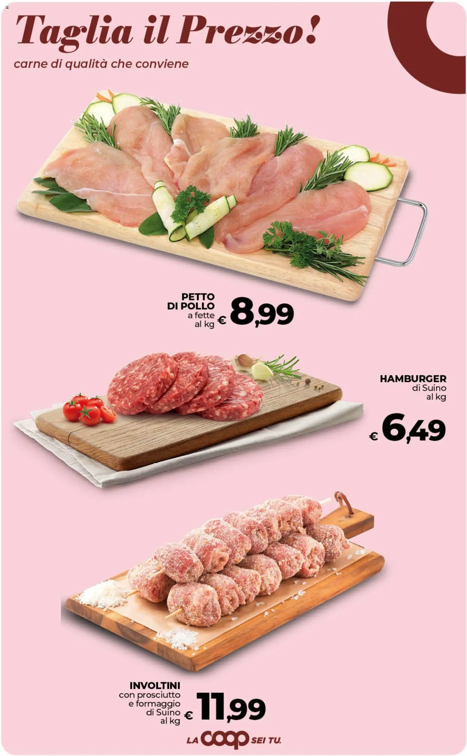 Volantino COOP del 06.03.2026 | Pagina: 18 | Prodotti: Petto di Pollo, Pollo, Suino, Prosciutto