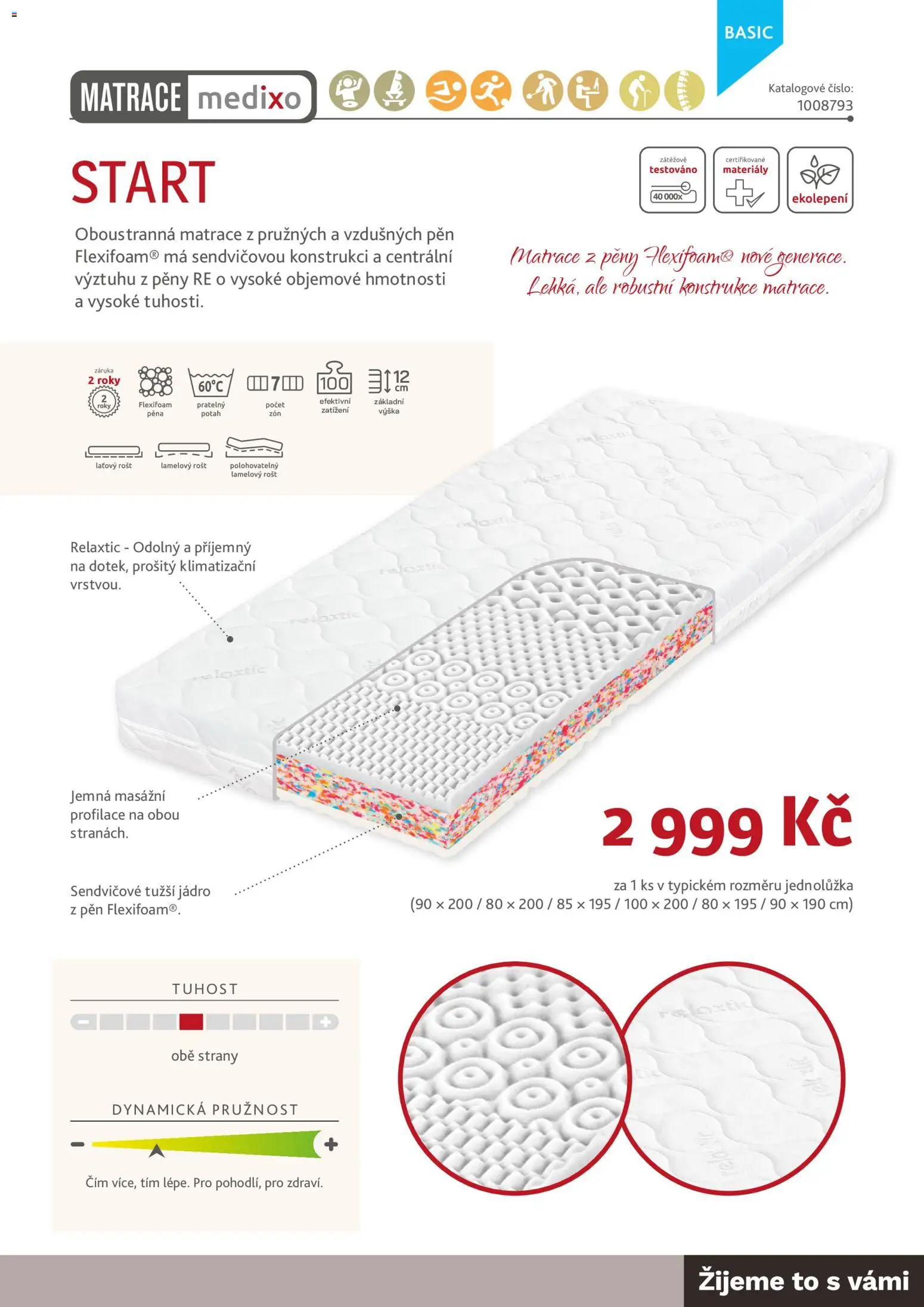 ASKO nábytek leták - Nabídka matrací od 01.01.2026 | Strana: 27 | Produkty: Matrace, Rošt