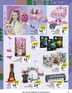 Konzum HR Katalog igračaka - amely érvényes a következő dátumtól: 17.11.2025 | Oldal: 23 | Termékek: Puzzle, Mikrofon