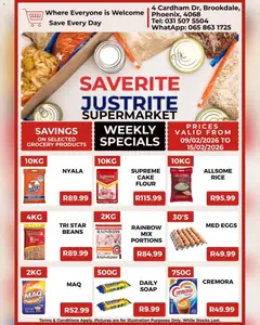 Saverite specials catalogue – valid from 09.02.2026 | Page: 2