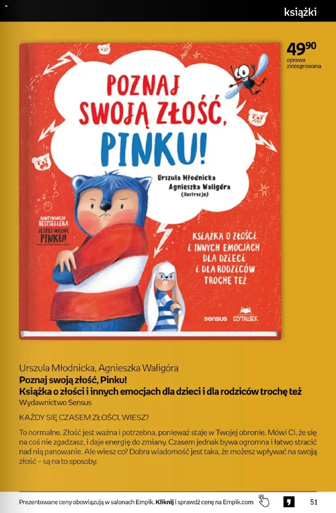 Empik promocje - Tom kultury Książki od 10.09.2025 | Strona: 51 | Produkty: Książki