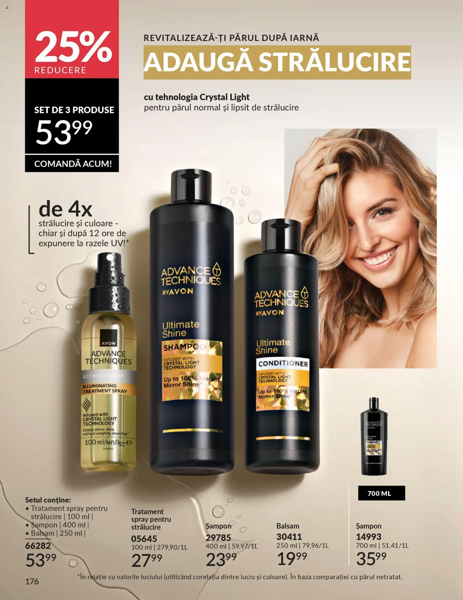 Noul catalog Avon – valabil de la 01.03.2026 | Pagină: 178 | Produse: Șampon, Balsam