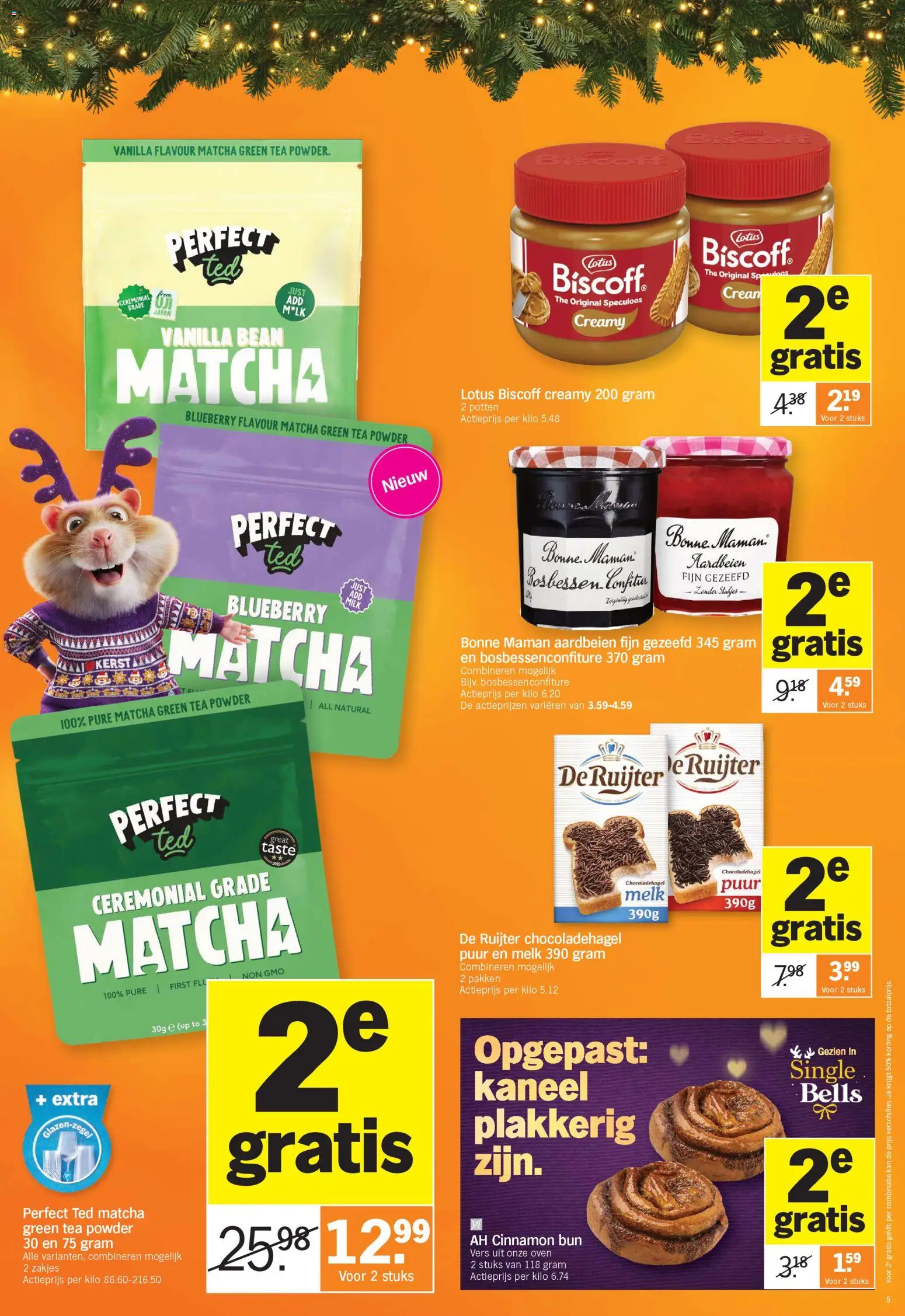 {H1} | Pagina: 5 | Producten: Aardbeien, Oven, Kaneel, Bosbessen