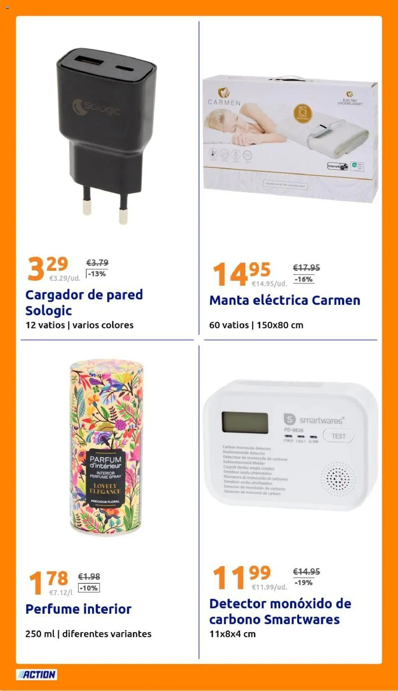 Action - Action ES week 42 2025 │ válido desde el 15.10.2025 | Página: 26 | Productos: Perfume, Manta