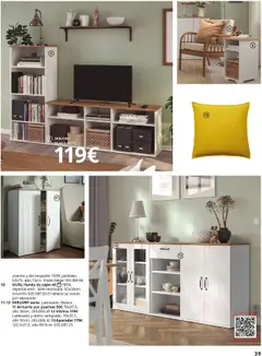 Vista previa Catálogo IKEA Salones válido desde el 01.09.2025 | Página: 39 | Productos: Funda, Funda de cojín, Cojín, Aparador