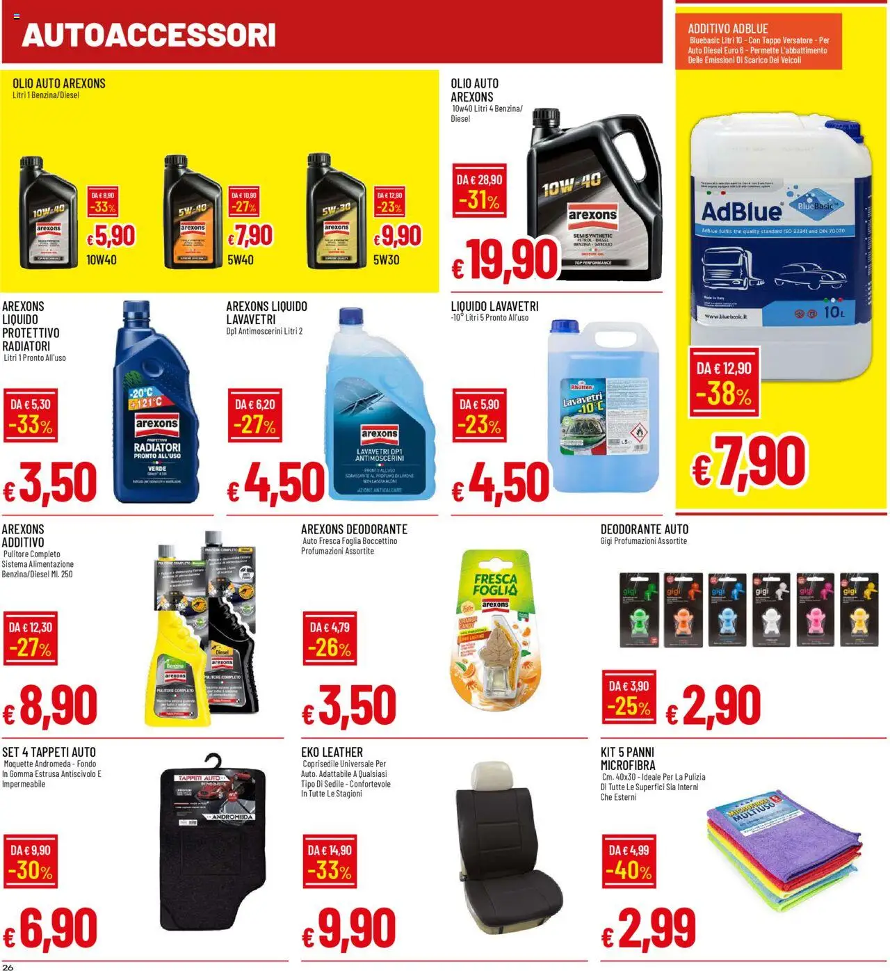 Volantino Galassia del 22.09.2025 | Pagina: 26 | Prodotti: Deodorante, Anticalcare, Top, Profumo
