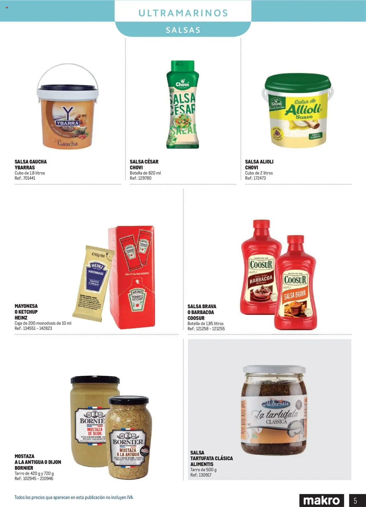 Makro - Despensa Prat │ válido desde el 11.06.2025 | Página: 5 | Productos: Salsa brava, Οθόνη προβολής, Barbacoa, Peso