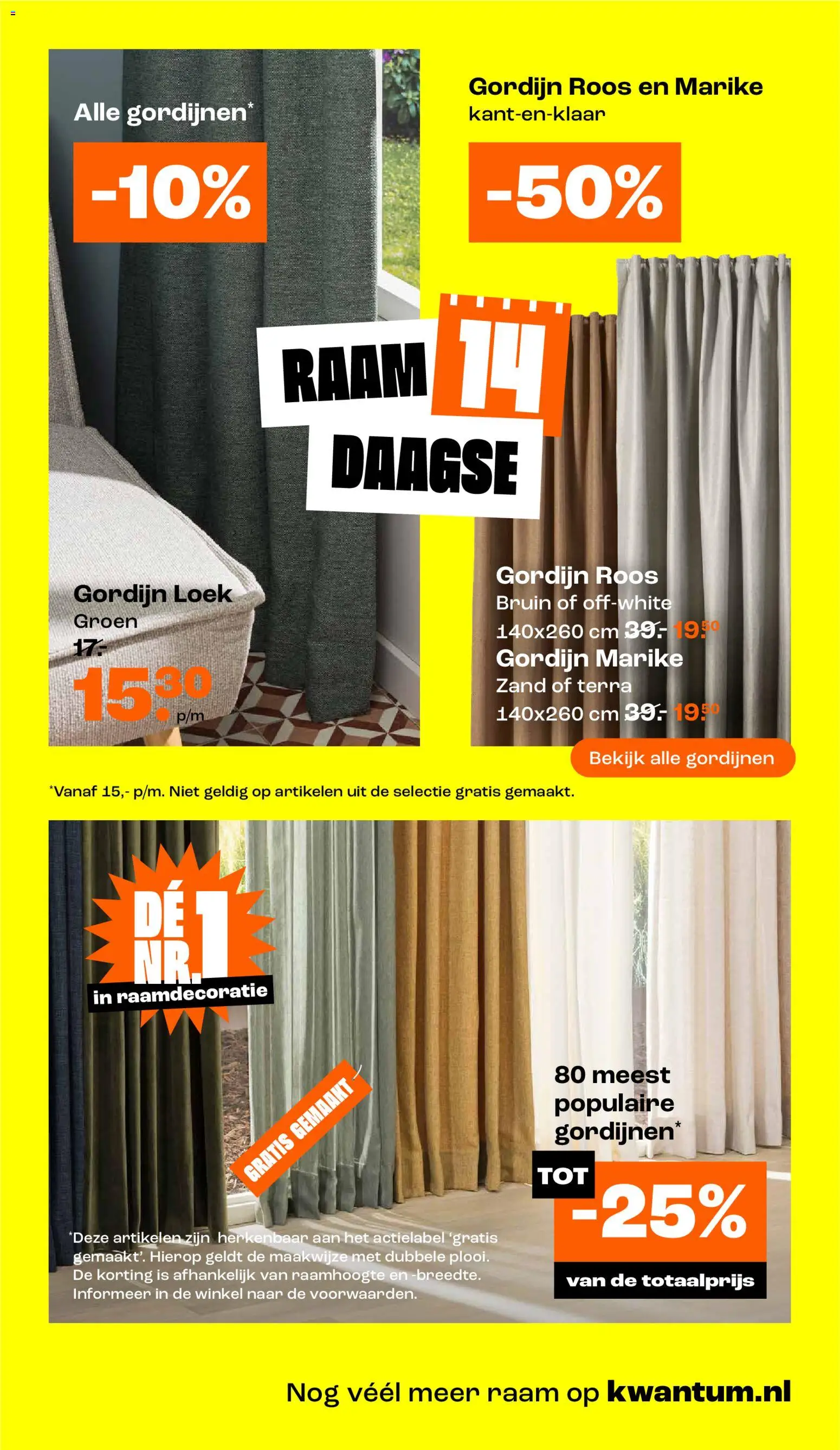 {H1} | Pagina: 5 | Producten: Gordijnen