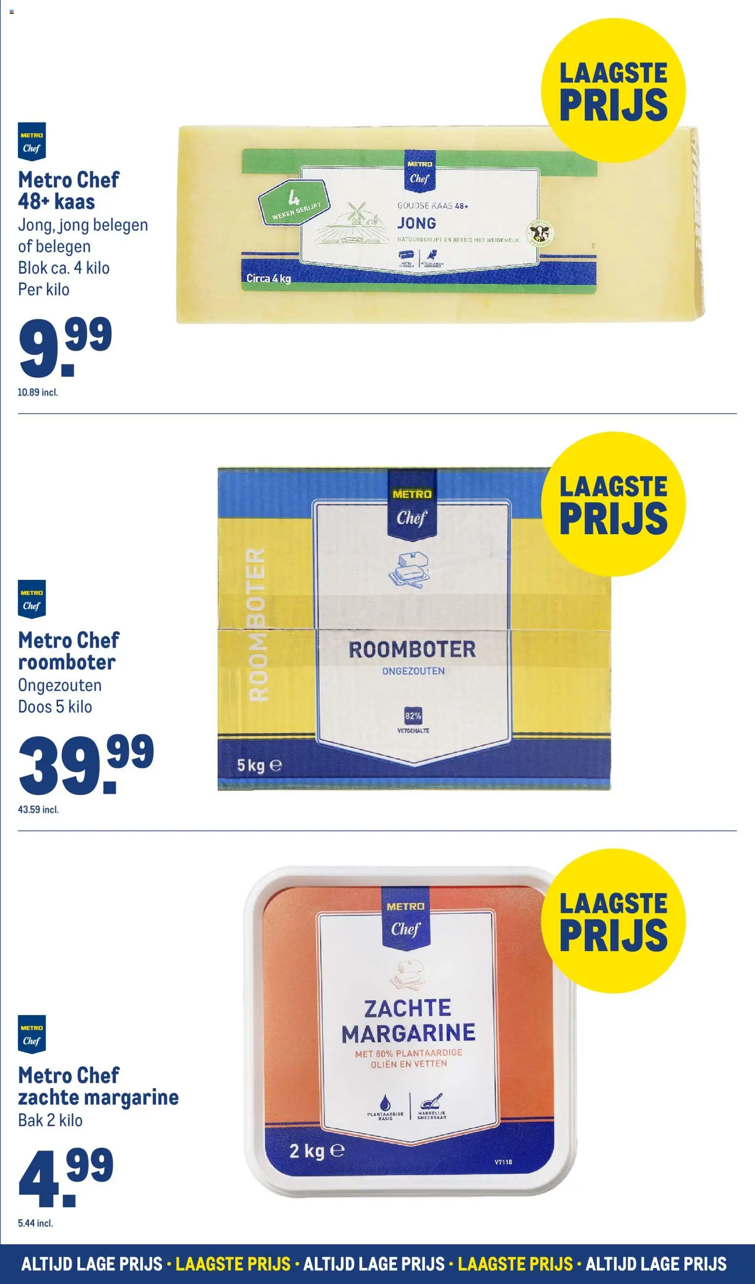 {H1} | Pagina: 11 | Producten: Kaas, Roomboter, Oliën