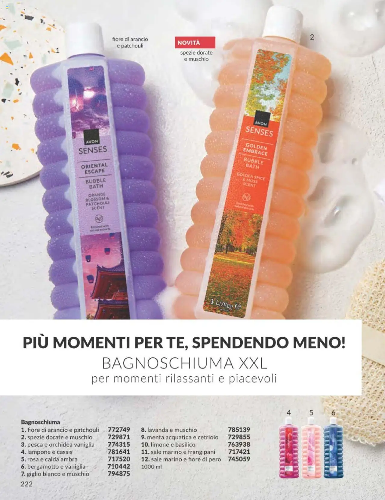 Volantino Avon del 01.10.2025 | Pagina: 222 | Prodotti: Cetriolo, Basilico, Lavanda, Orchidea