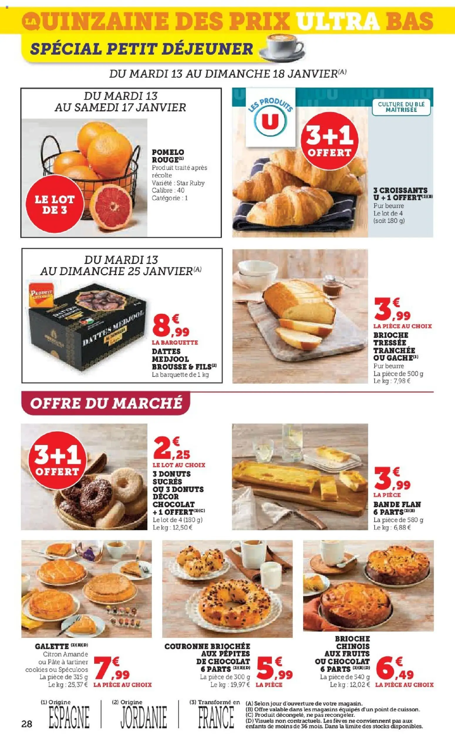 {H1} | Page: 28 | Produits: Cookies, Pâte à tartiner, Beurre, Chocolat