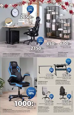 JYSK - erbjudanden - Förhandsvisning av reklamblad från butik JYSK aktuell från 01.12.2025 | Sida: 11 | Produkter: Gamingstol, Kontorsstol, Skrivbord, Kudde