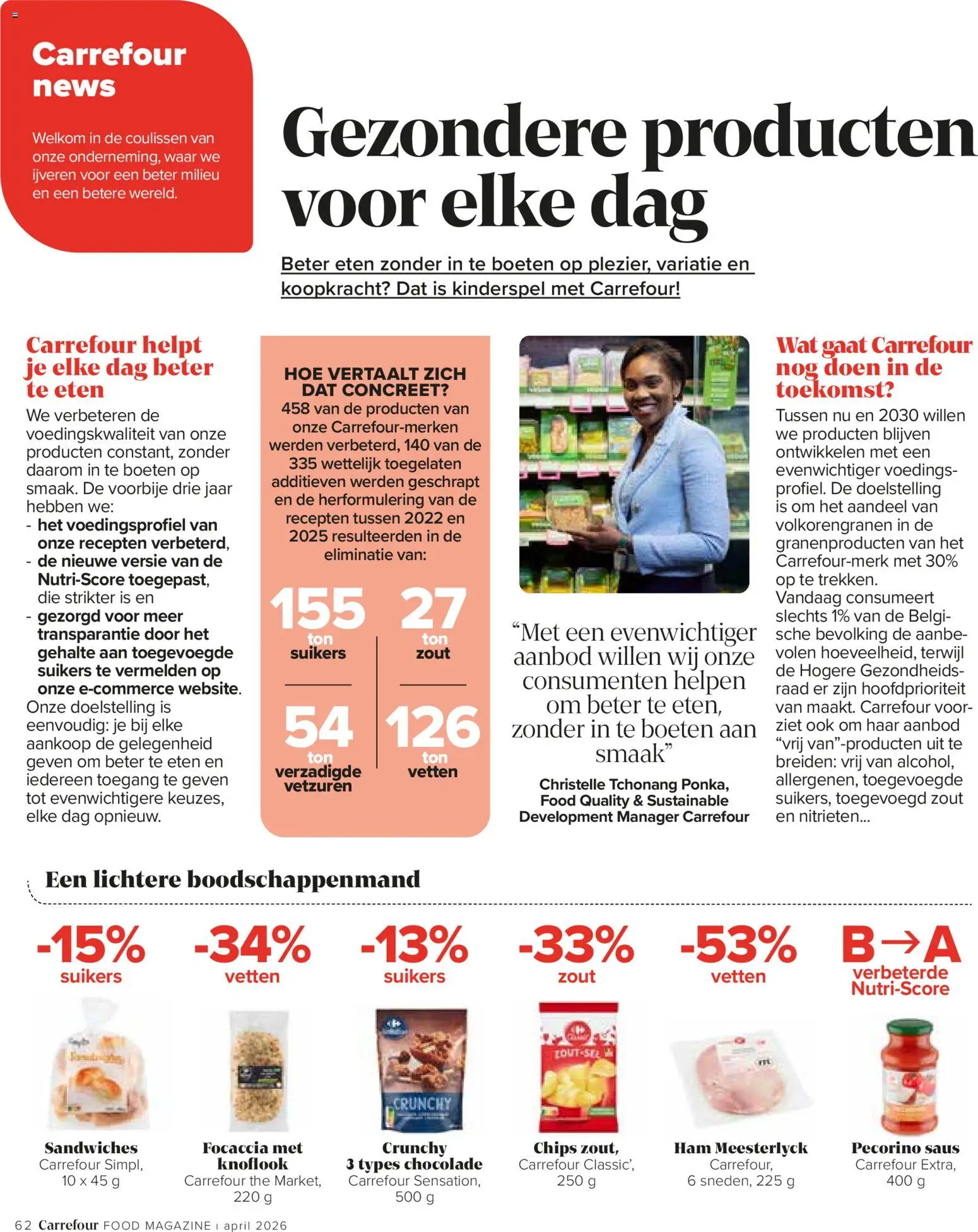 {H1} | Pagina: 62 | Producten: Ham, Chips, Saus, Knoflook