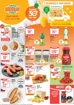 Náhled letáku Globus leták - Praha Čakovice od 29.04.2026