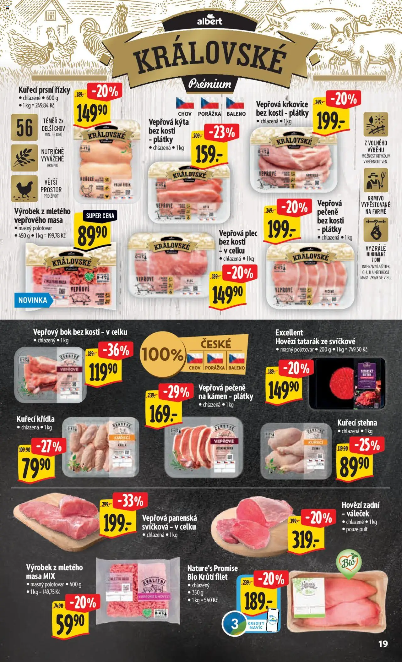 Albert leták - Hypermarket od 06.08.2025 | Strana: 26 | Produkty: Hovězí, Krkovice, Váleček, Vepřová krkovice