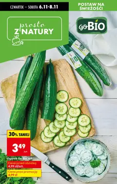 Pogląd oferty "Ogórek Go Bio, szt., Organic cucumber, per piece." - ważna od 06.11.2025 | Strona: 22