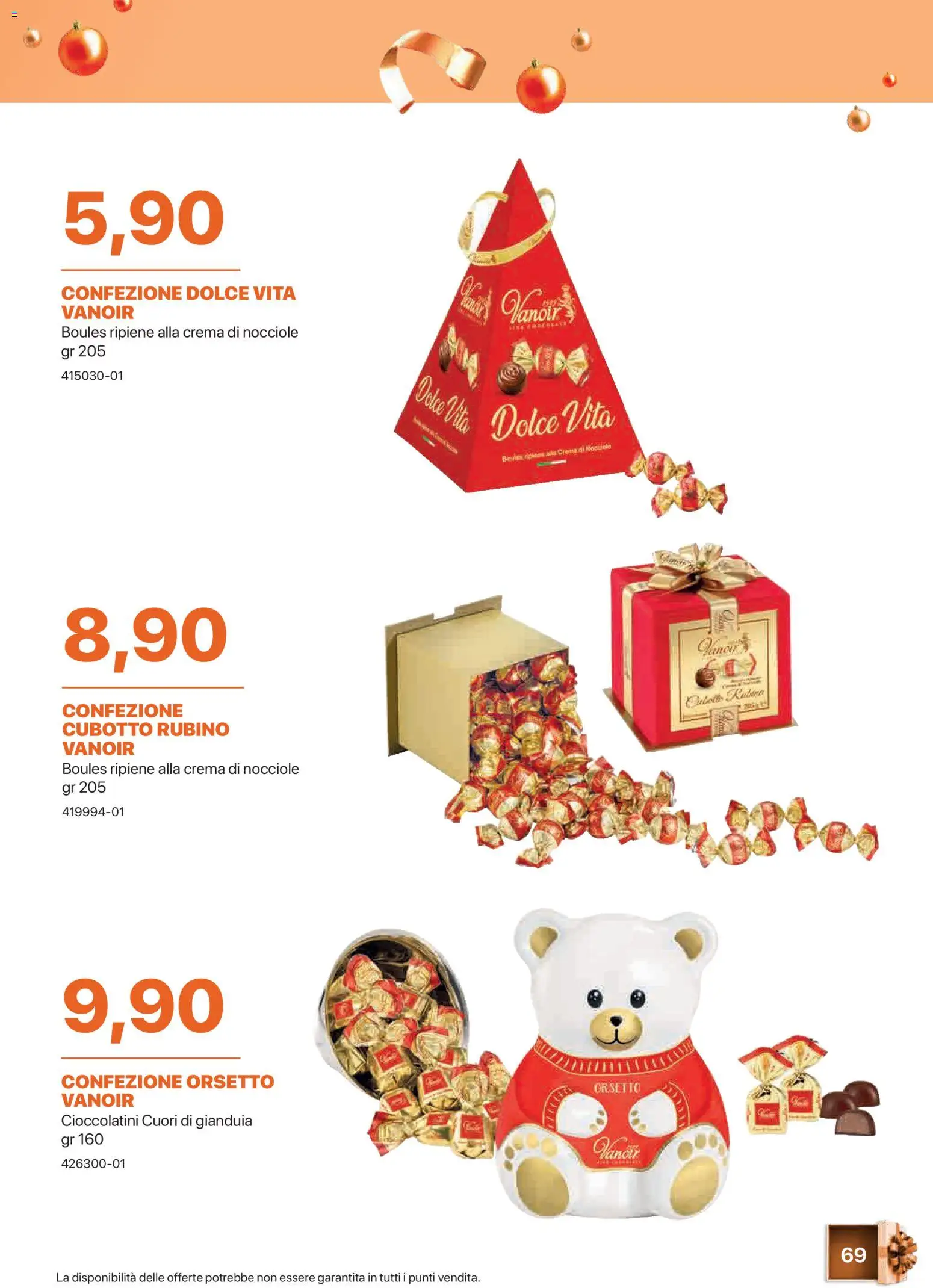 Volantino Sogegross del 05.11.2025 | Pagina: 69 | Prodotti: Crema, Nocciole, Cioccolatini