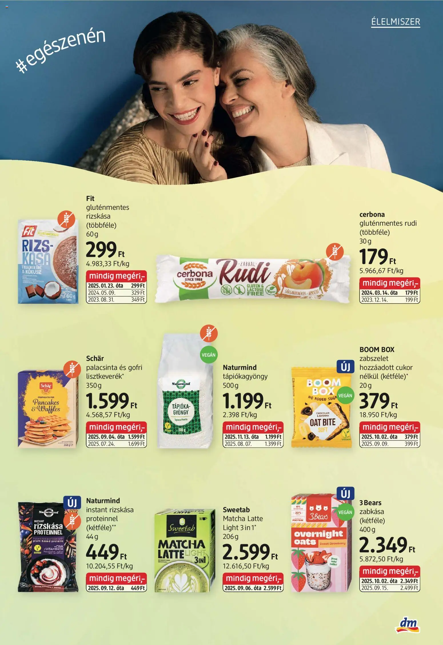 DM Drogerie Markt akciós ujság - amely érvényes a következő dátumtól: 13.11.2025 | Oldal: 15 | Termékek: Kokusz, Protein, Étcsokoládé, Vegán
