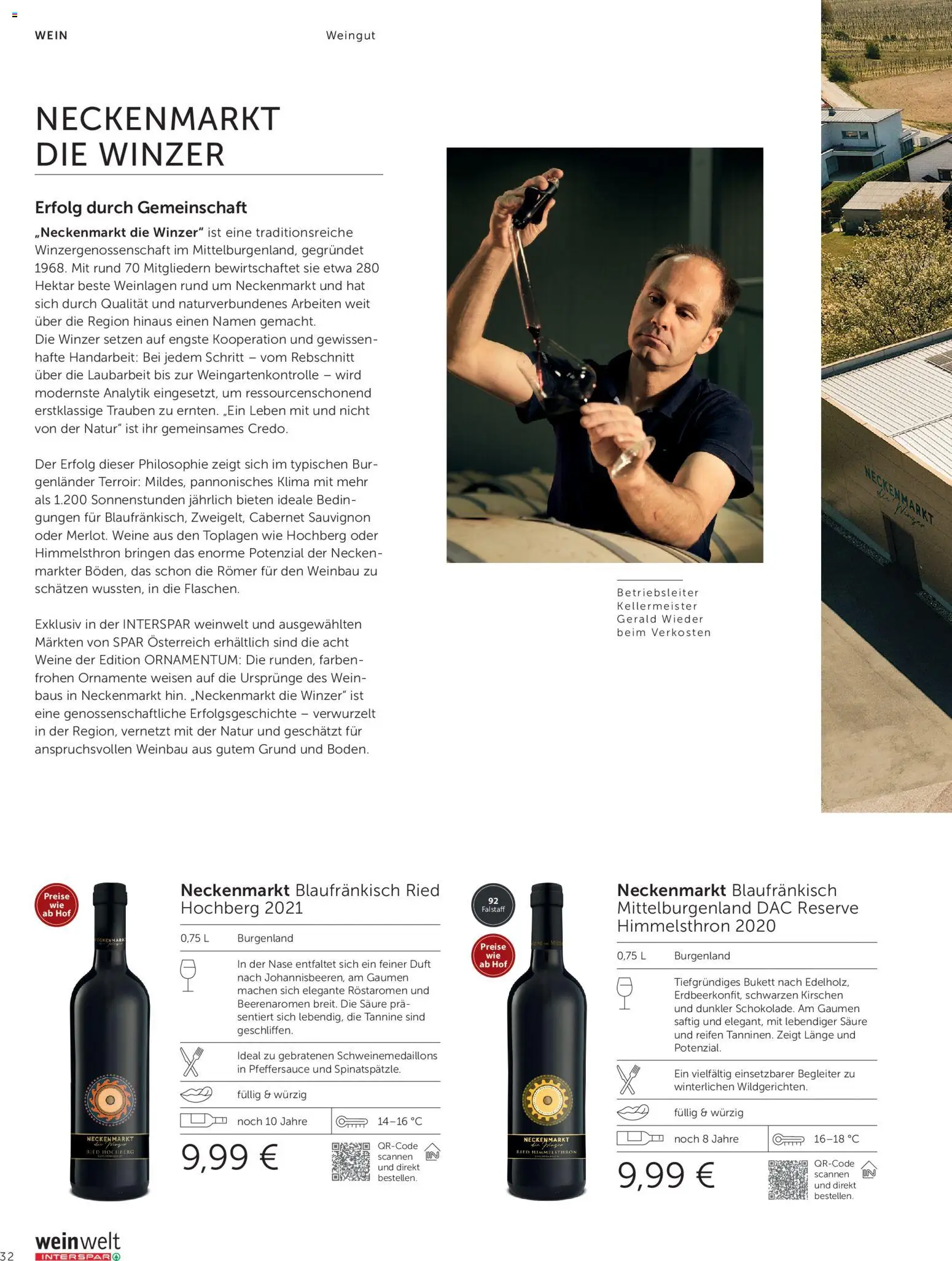 Interspar Meine Weinwelt Ausgabe Winter 2025 gültig ab 14.12.2025 | Seite: 32 | Produkte: Duft, Wein