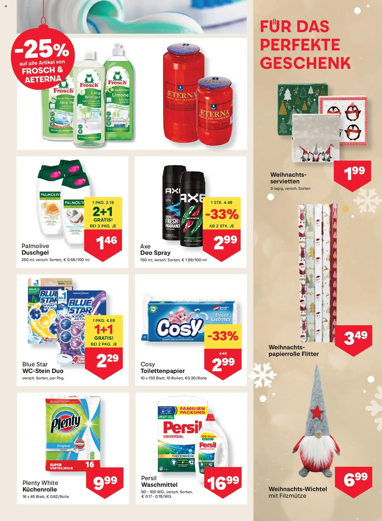 MPREIS Hohenems gültig ab 04.12.2025 | Seite: 11 | Produkte: Duschgel, Waschmittel