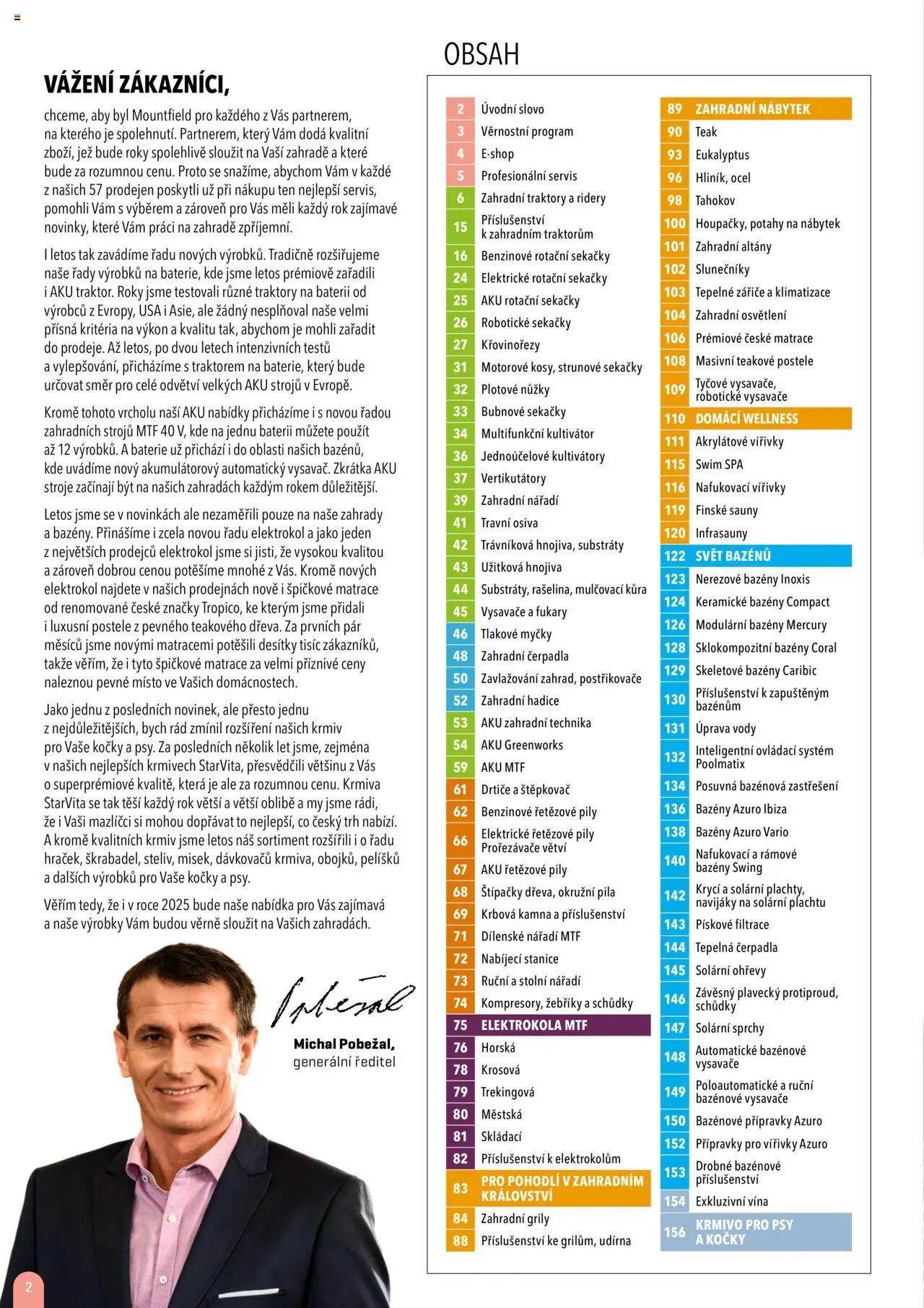 Mountfield katalog 2025 od 16.04.2025 | Strana: 2 | Produkty: Postele, Nářadí, Matrace, Zahradní grily