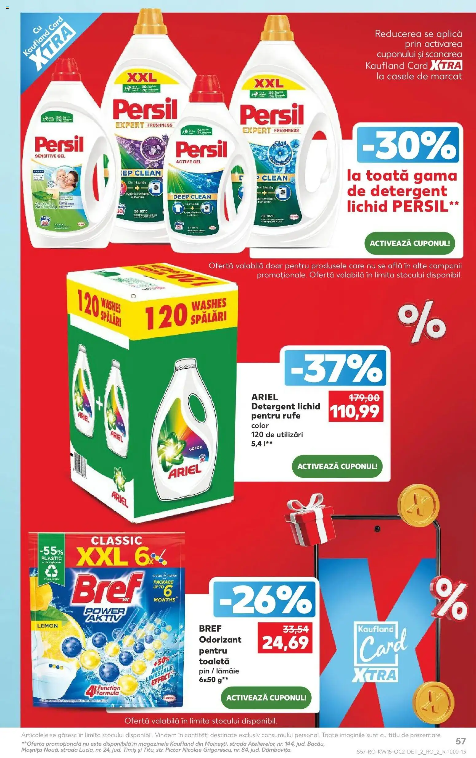 Noul catalog Kaufland – valabil de la 08.04.2026 | Pagină: 57 | Produse: Pomelo, Toaletă, Detergent, Lămâie