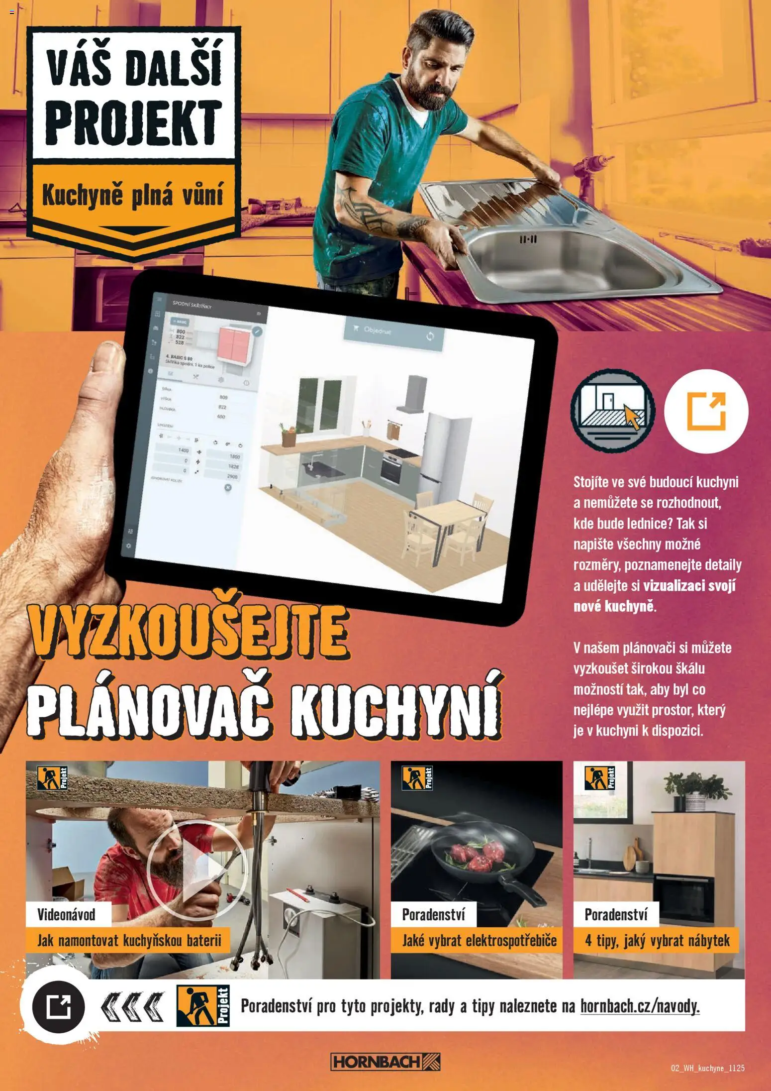 HORNBACH leták - Srdce domova od 12.11.2025 | Strana: 2 | Produkty: Lednice, Nábytek, Police, Kuchyně