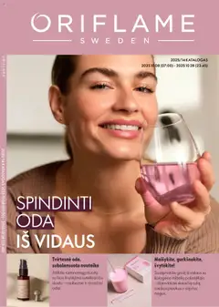 Oriflame leidinys galioja nuo 08.10.2025