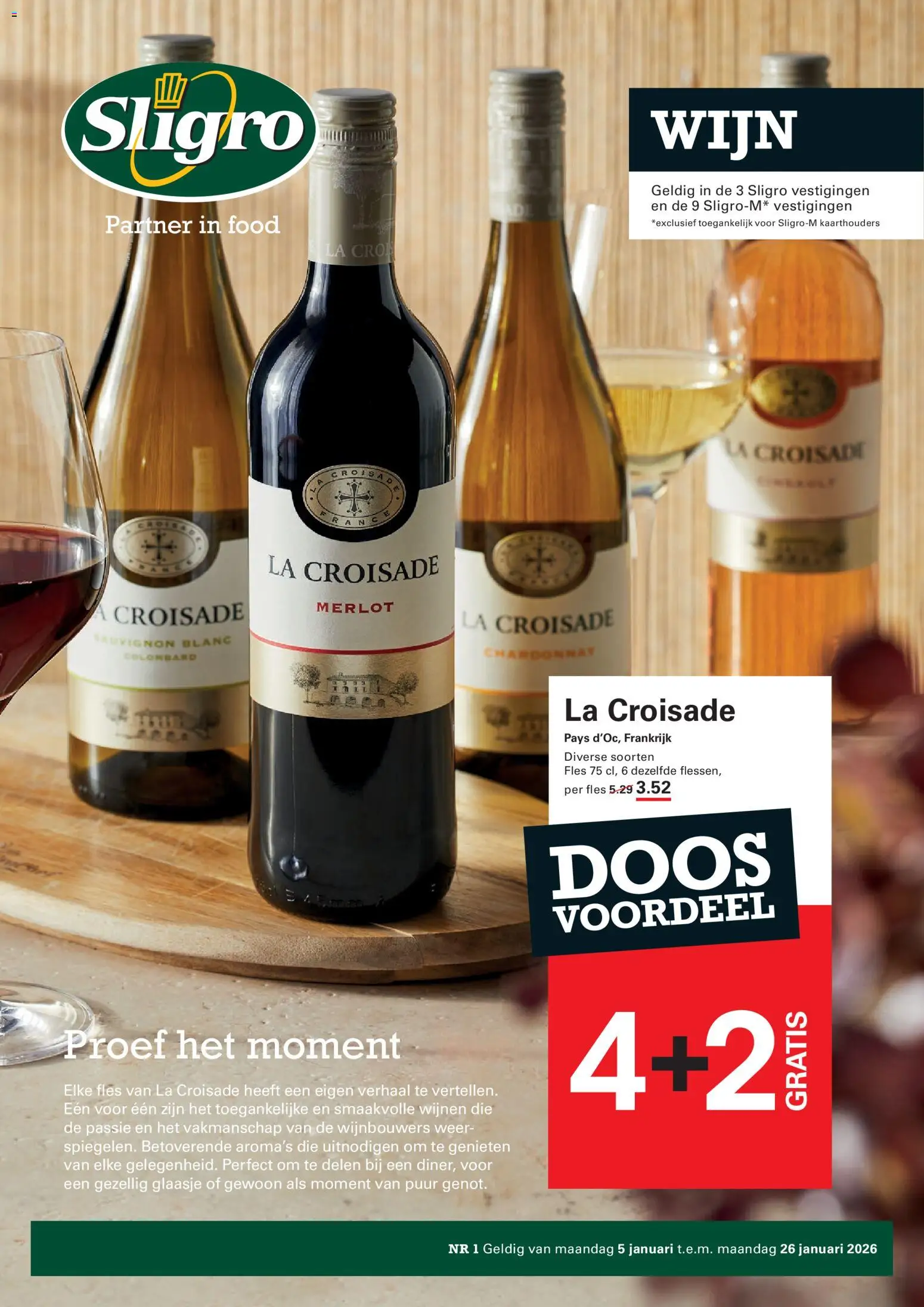 {H1} | Pagina: 1 | Producten: Fles, Wijn, La