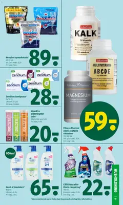 Coop 365 - Tilbudsavis gyldig fra 04.04.2026 | Side: 19 | Produkter: Shampoo, Tablets