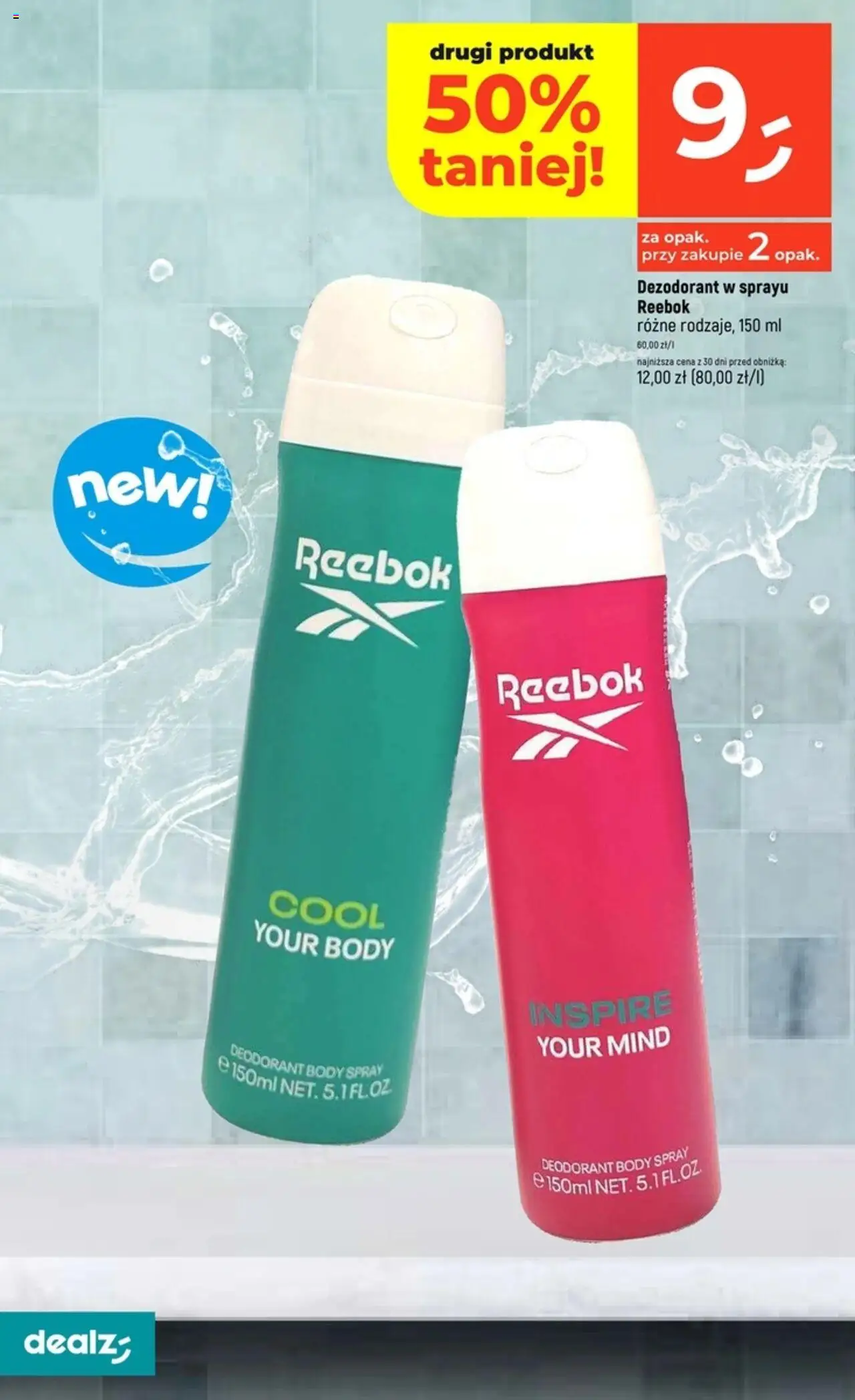 Dealz Gazetka od 16.10.2025 | Strona: 24 | Produkty: Body, Dezodorant