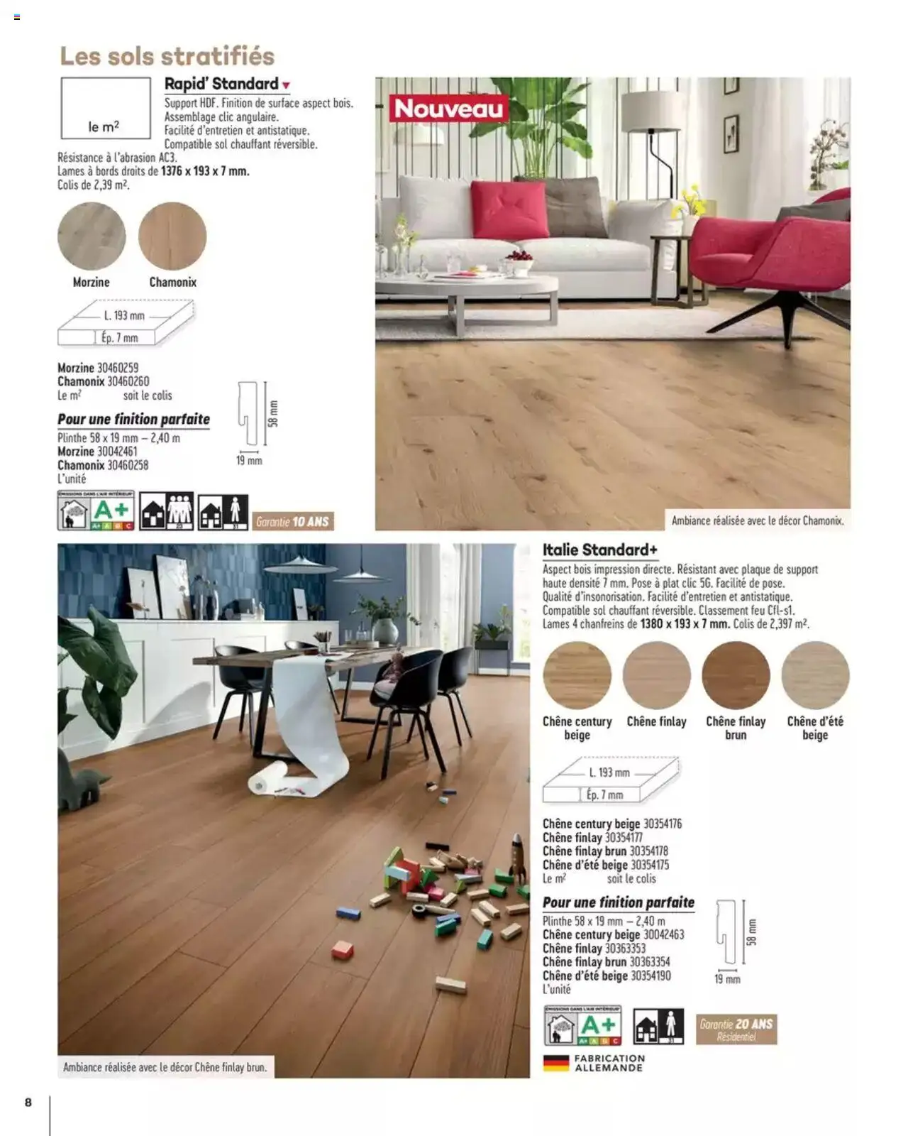  | Page: 8 | Produits: Plinthe