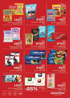 Univerexport katalog - pregled Univerexport kataloga - važi od 10.11.2025 | Strana: 11 | Proizvode: Bombone, Lindt, Haribo, Vino