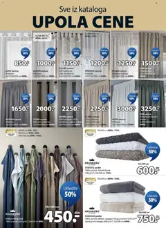 Jysk katalog - pregled Jysk kataloga - važi od 28.01.2026 | Strana: 9 | Proizvode: Peškir, Zavesa