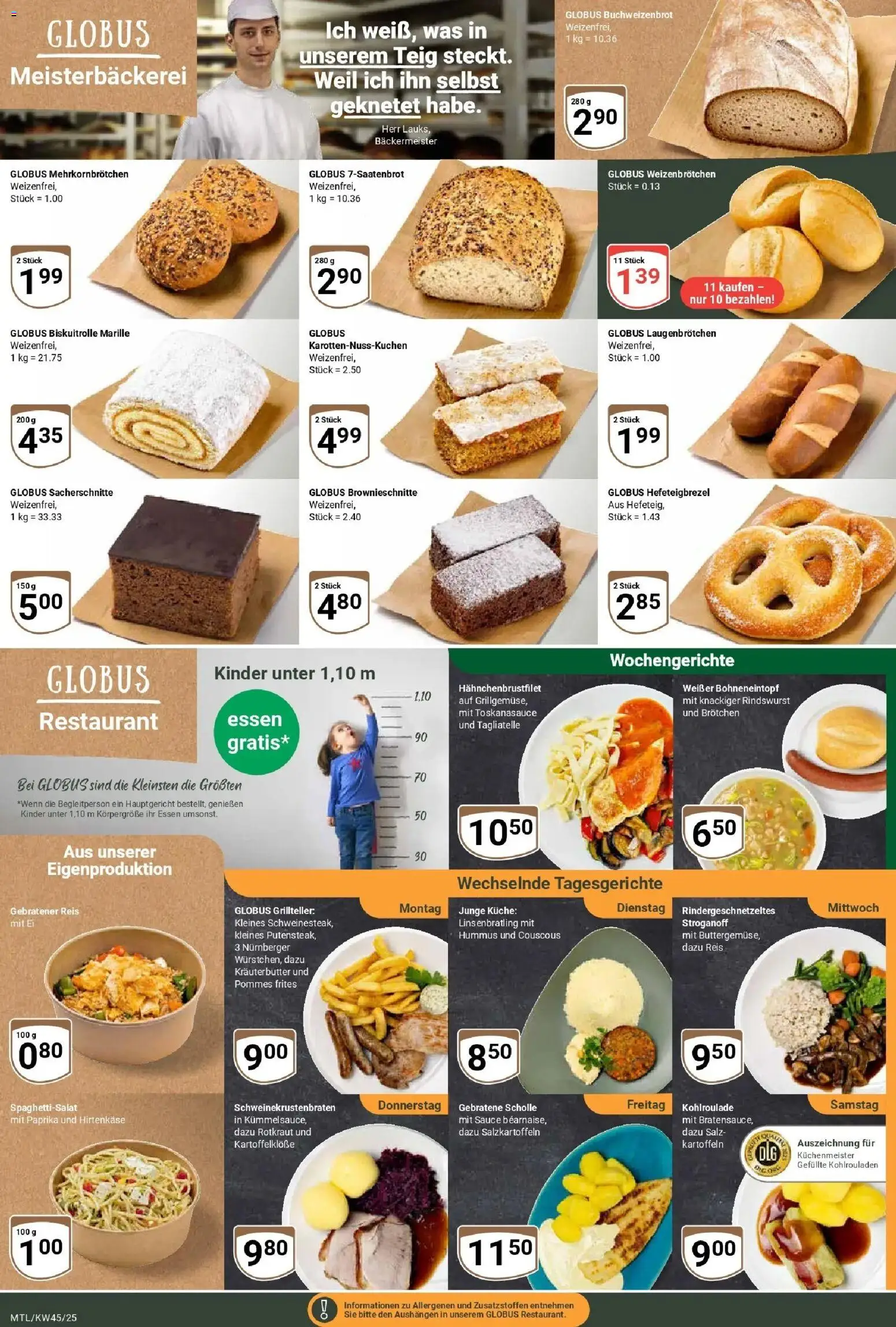 Globus prospekt Maintal-Dörnigheim	 – gültig ab 02.11.2025 | Seite: 7 | Produkte: Küche, Kräuterbutter, Kartoffeln, Paprika