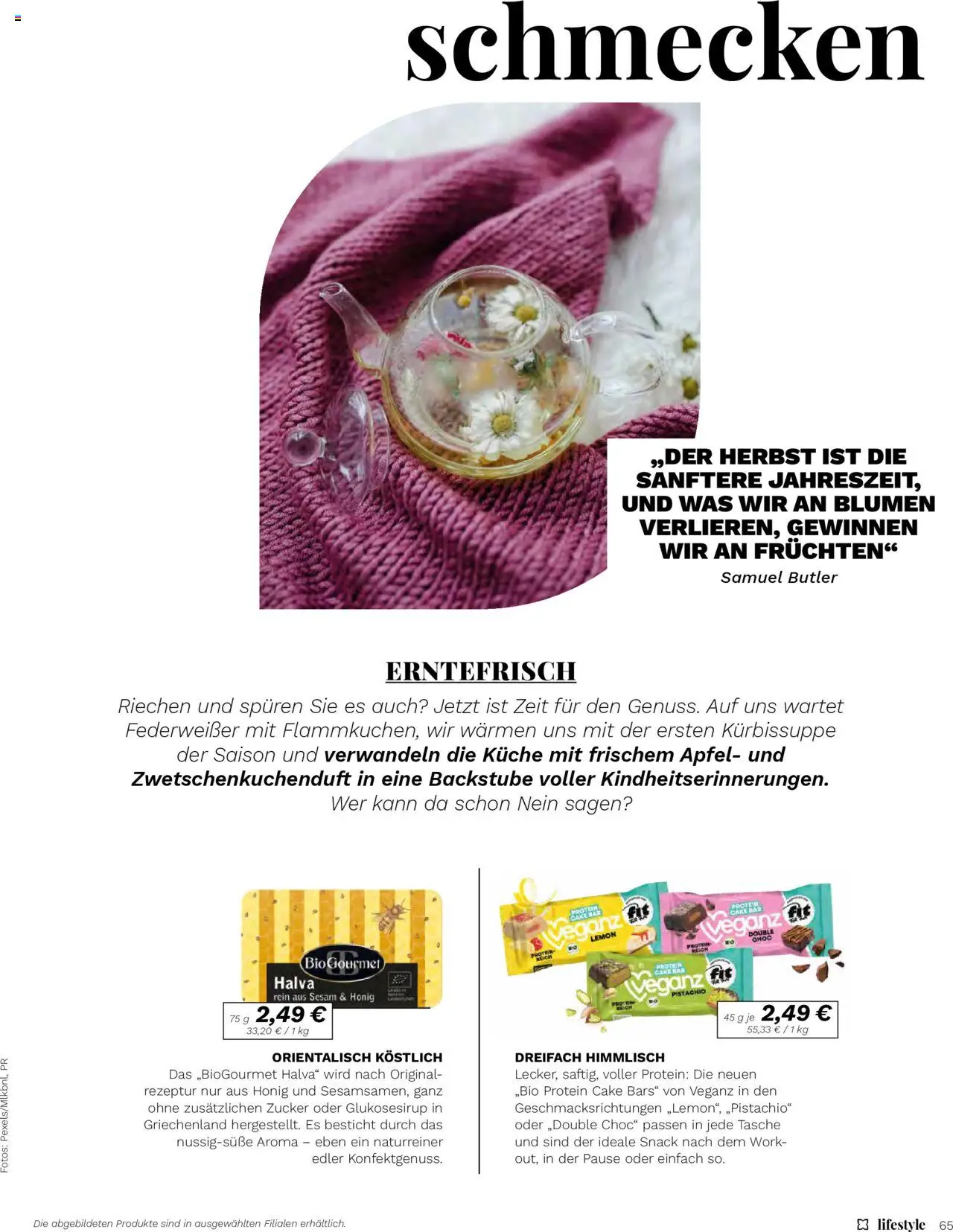 Müller  Lifestyle – gültig ab 15.09.2025 | Seite: 65 | Produkte: Tasche, Bad, Blumen, Küche