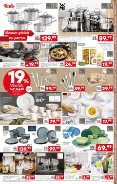 Porta! Jetzt 19% MwSt. sparen auf Haushalt, Leuchten, Deko und vieles mehr - Aachen ab 01.02.2026 gültig