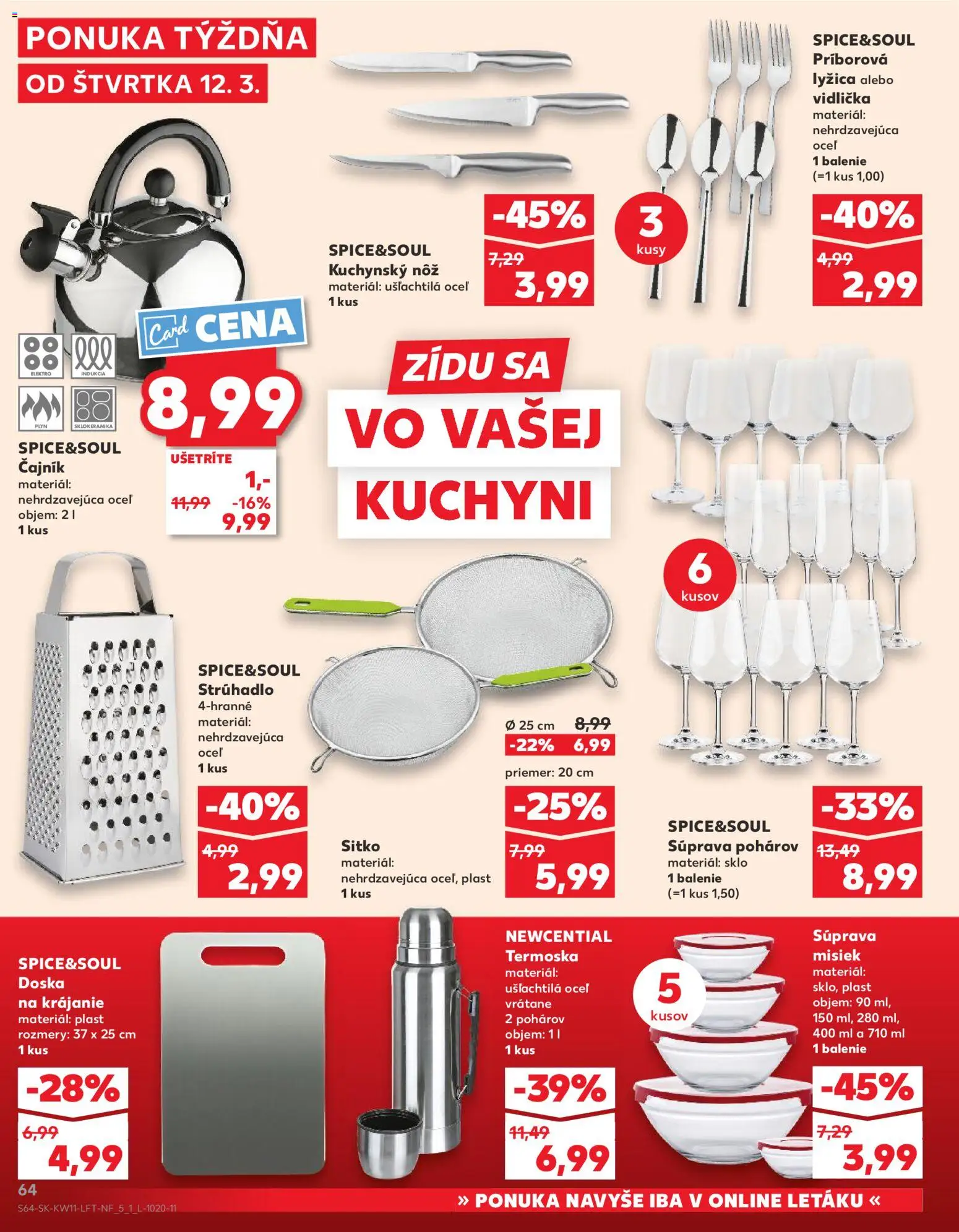 Nové Kaufland akcie – leták je platný od 12.03.2026 | Strana: 64