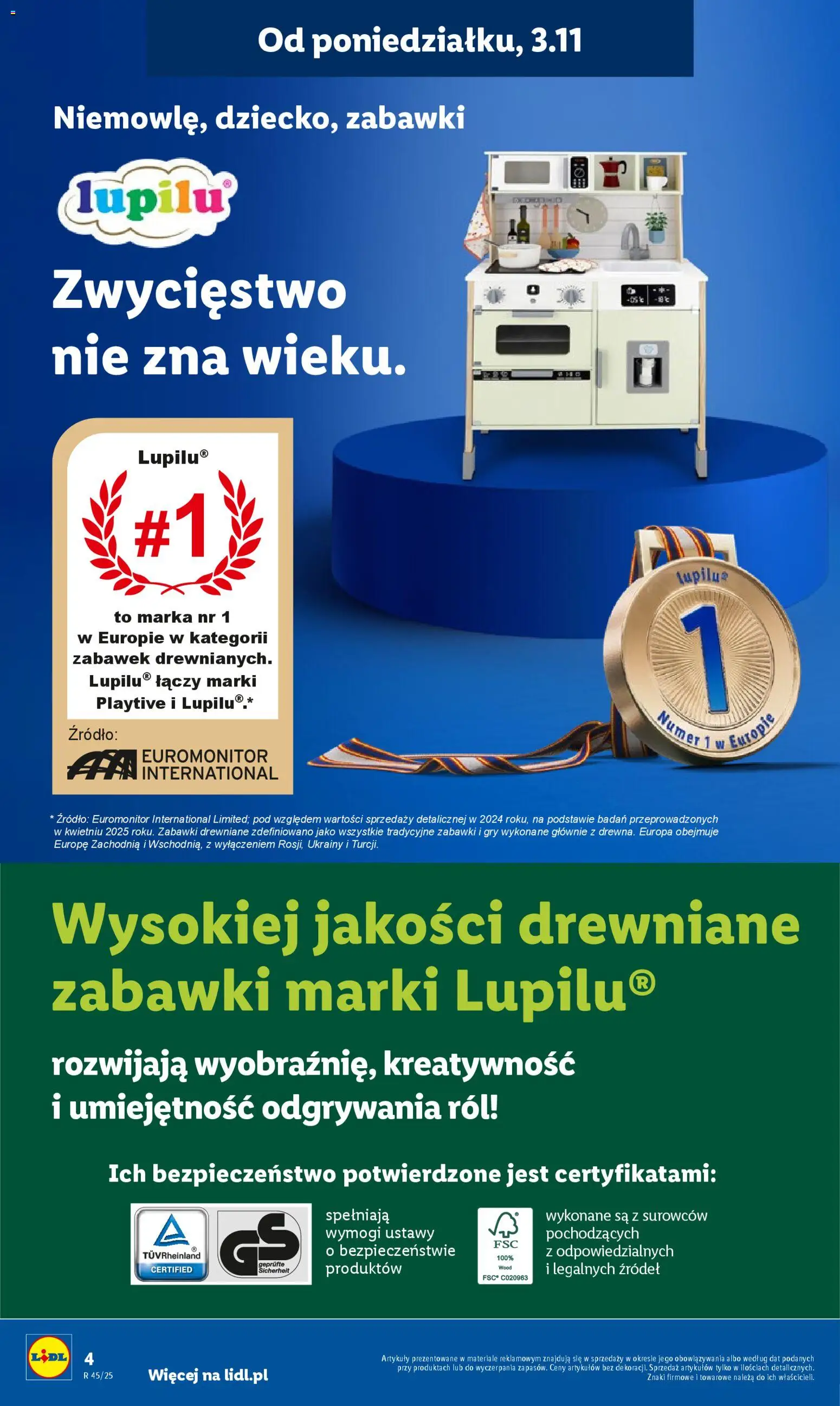 Lidl Katalog zabawek od 03.11.2025 | Strona: 4 | Produkty: Gry