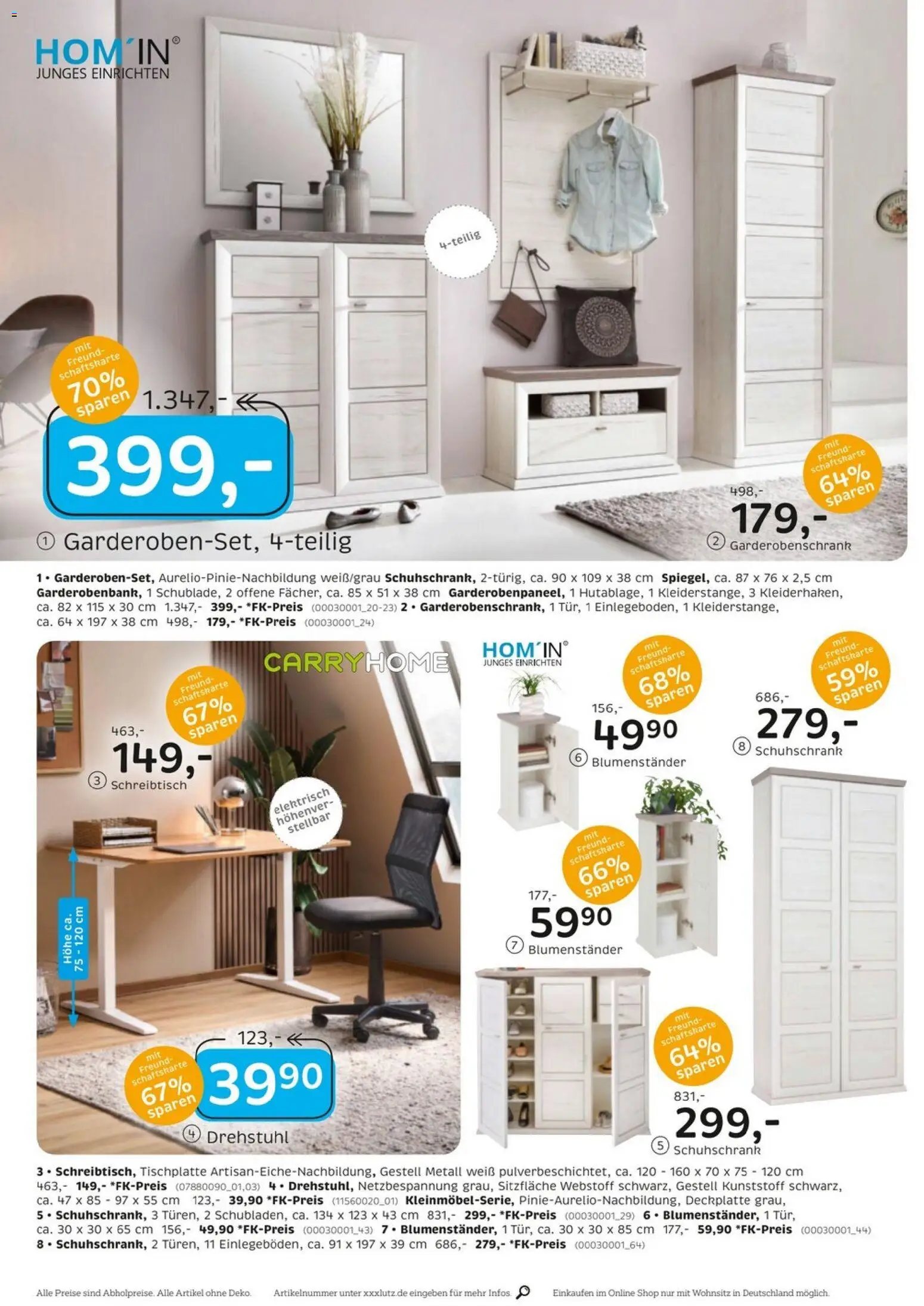 XXXL Lutz - Nr. 1 beim Preis – gültig ab 27.12.2025 | Seite: 34 | Produkte: Garderobenschrank