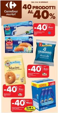 Anteprima del volantino Carrefour Market - Milano catalogo valido a partire dal 02.01.2026