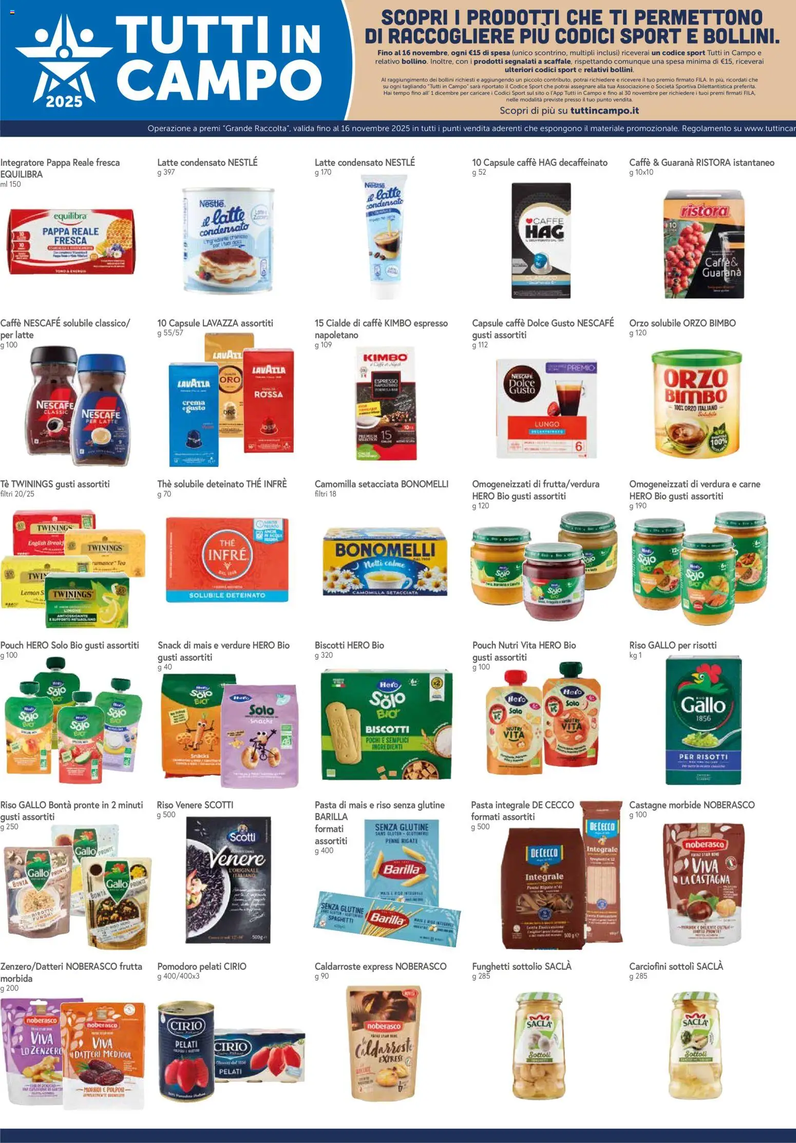 Volantino Galassia del 30.10.2025 | Pagina: 12 | Prodotti: Crema, Caffè, Latte, Lavazza