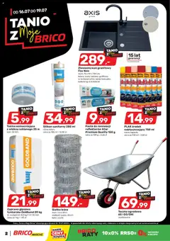 Pogląd oferty "Brico Marché Gazetka - Tanio z Moje Brico" - ważna od 16.07.2025