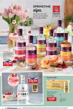 Preview of Aldi - Easter 2026  valid from 06.03.2026 | Page: 26 | Products: Keksajt, Tonic water, Raspberry, Bancs de Musculation